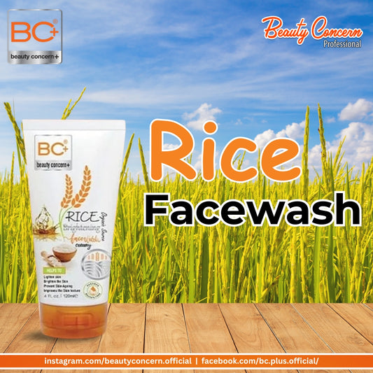 BC+ Rice Face Wash 120ml