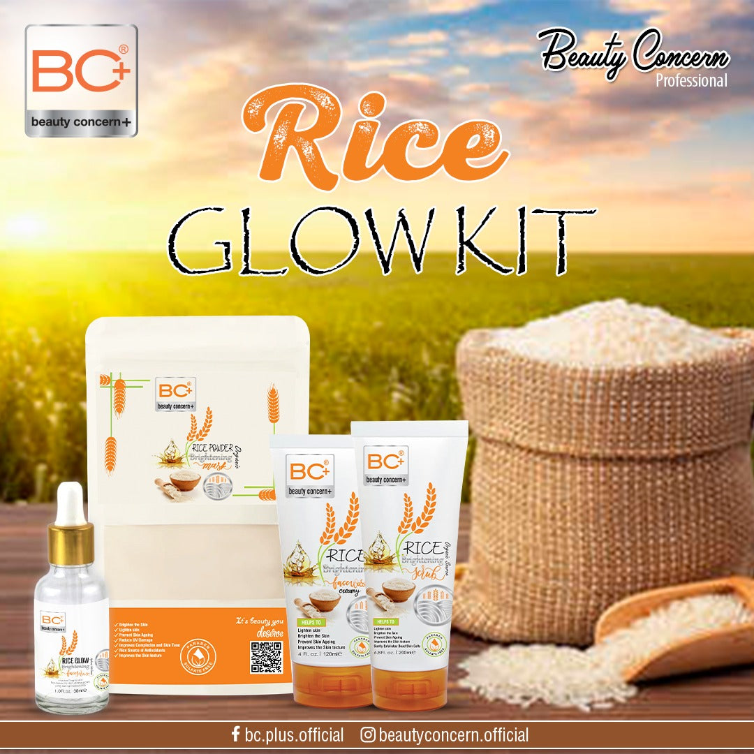 BC+ Rice Glow Kit