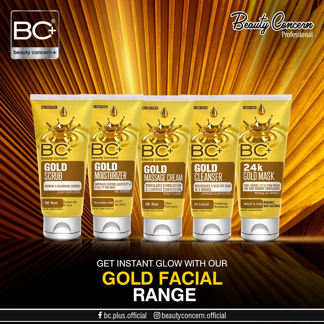 BC+ Gold Facial Kit (120ml)