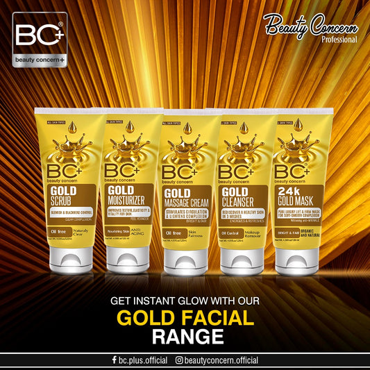 BC+ Gold Facial Kit (120ml)