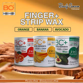 BC+ Finger Strip wax