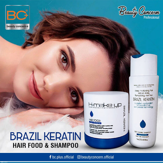 BC+ Brazil Keratin Hair Food & Shampoo