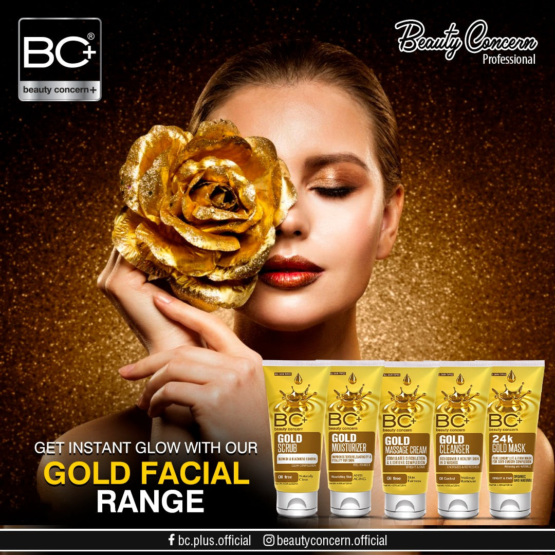 BC+ Gold Facial Kit (120ml)