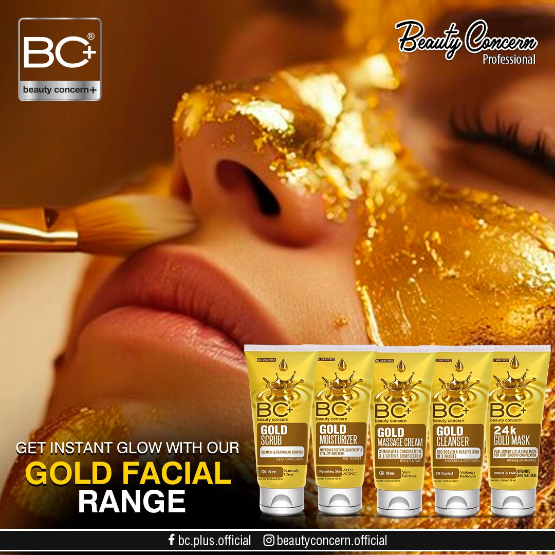 BC+ Gold Facial Kit (120ml)