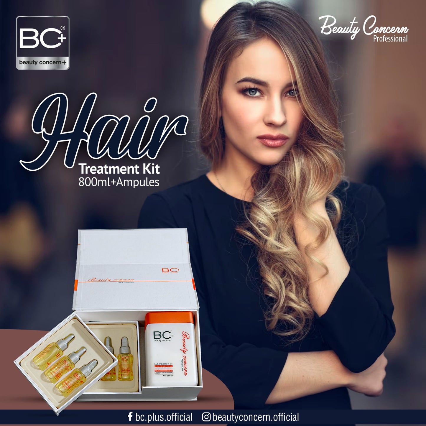 BC+ Hair Treatment Kit