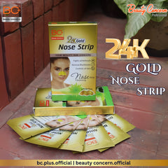 Bc+24k Gold Nose strip