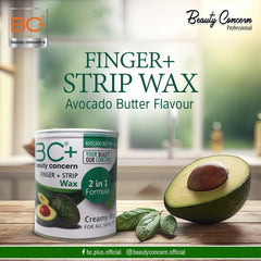 BC+ Finger Strip wax