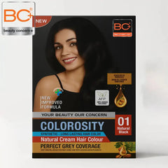 BC+ Beauty Concern Hair Color (#01) Natural Black