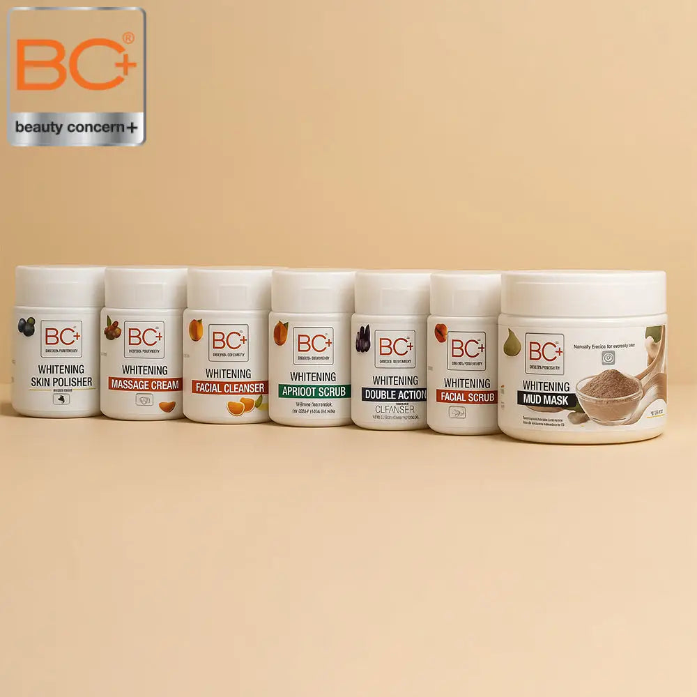 BC+ Beauty Concern Whitening Facial Series Kit (500gm) Pack of 7